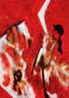 "Tanz", 2015, 50x 70x 2 cm