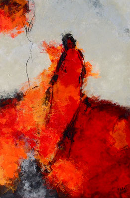 "Zu neuen Welten", 2015, 90x 60x 4 cm