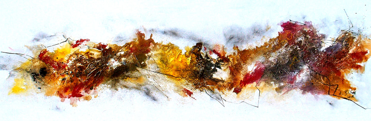 "Illusion I", 2016, 120x 40x 2 cm