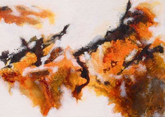"Inspiration III", 2016, 50x 70x 2 cm