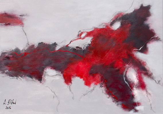 "Inspiration II", 2016, 50x 70x 2 cm