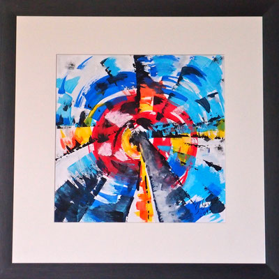 "Rotation", 2013, 40x 40 cm