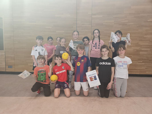 Platz 3 Team grün 4c