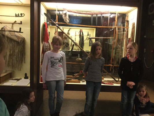 Station Waffen der Indianer
