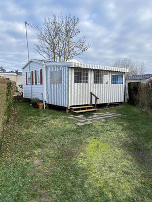 Vente mobilhome occasion camping Fort-Mahon Quend Baie de Somme