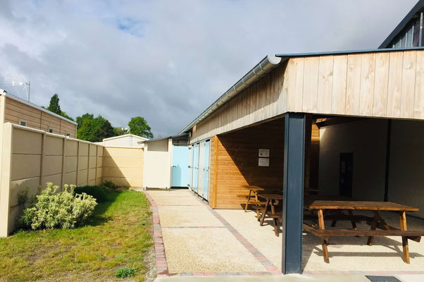 Piscine couverte et découvrable Camping Quend-Plage - Baie de Somme - camping Fort-Mahon - Camping Quend-Plage - Baie de Somme - camping Fort-Mahon - Location Mobil home - location insolite - Emplacements caravanes tentes camping-cars convivial animations