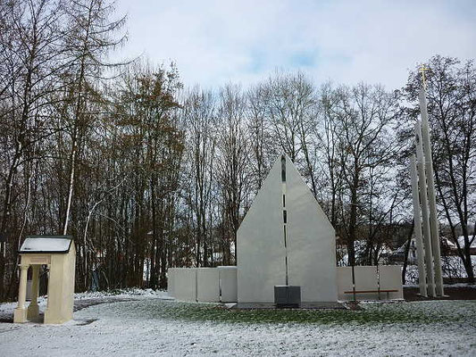 Kreuzbergkapelle / 28.11.2015 - erster Schneefall