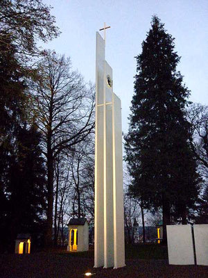 Turm / Beleuchtung im Advent