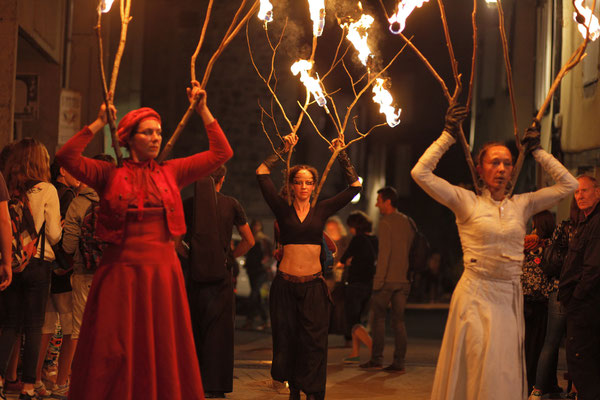 spectacle de feu