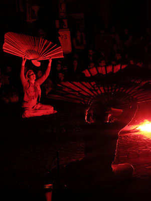 spectacle de feu