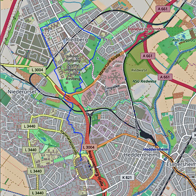 01/18 Karte der Rundtour - OpenStreetMap und Mitwirkende