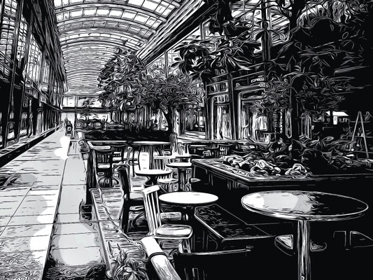1/4 - VERWAISTE CAFÉS IM NORDWESTZENTRUM FRANKFURT