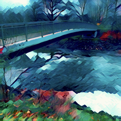 Willi-Petri-Steg bei Praunheim