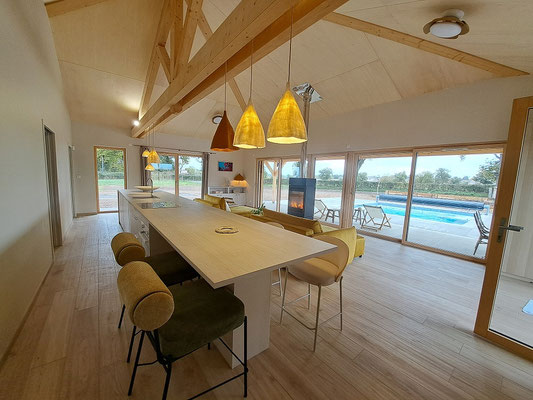 Gîte bien-être 4 personnes avec piscine et spa dans la Loire