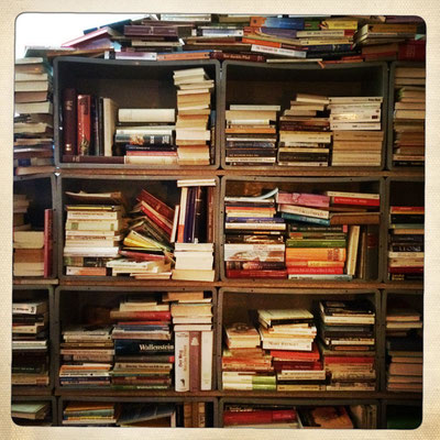 Bücherwand - Foto: Nadia Schweizer