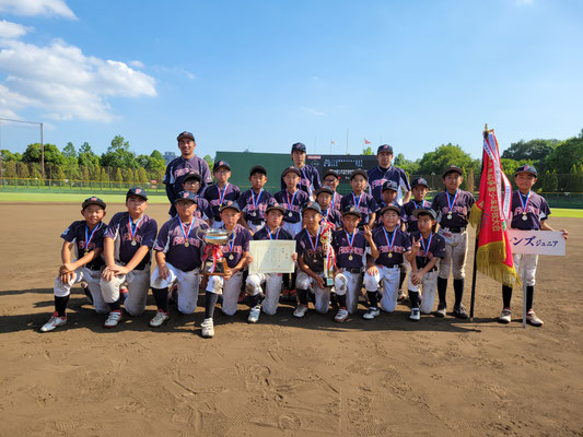 第29回八王子市長杯　優　勝　フレンズジュニア　2023年７月17日