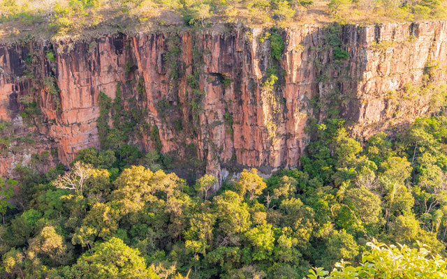 Paysage  du parc national Chapada dos Guimarães