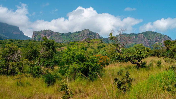 Landscape on the road between Moroto and Pian Upe