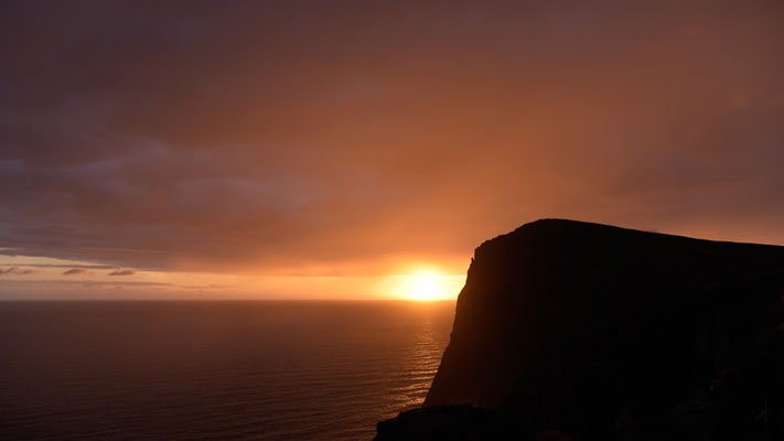 Sunset on Runde