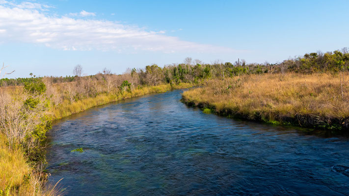 Rivière traversant le Parc national d'Emas