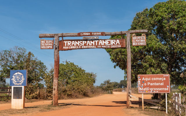 Entrée du Pantanal