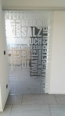 Glasdekor Frosted Ice Etched Glas Sichtschutzfolie StyleWerk Werbetechnik