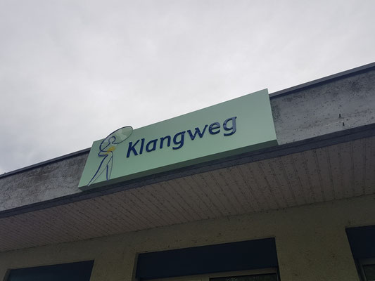 Signbox gekantetes Dibond Schild 3D Schild Werbekasten StyleWerk Werbetechnik 
