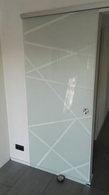 Glasdekor Frosted Ice Etched Glas Sichtschutzfolie StyleWerk Werbetechnik