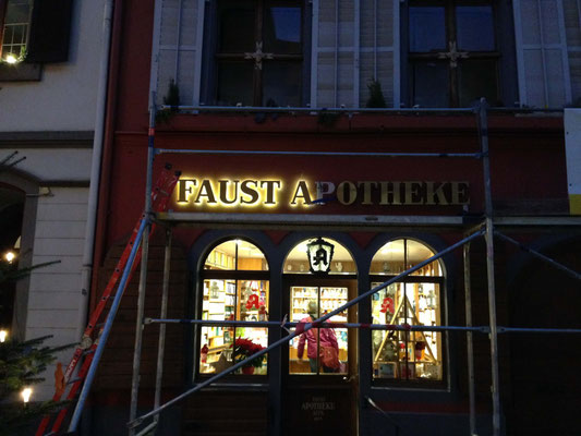 Leuchtbuchstaben, Reliefbuchstaben Lichtwerbung, Profilbuchstaben StyleWerk Werbetechnik Profil3 LED