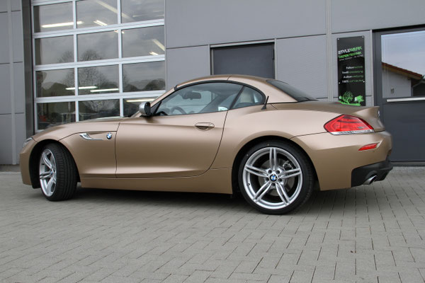 BMW Z4 35si Vollverklebt Carwrapping gewrapt