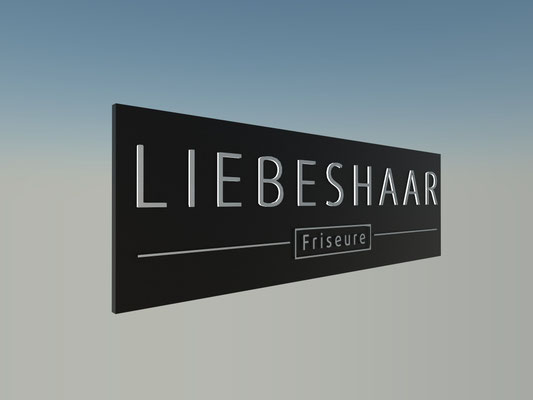Leuchtkasten mit gefrästen Buchstaben dekupierter Leuzchtkasaten StyleWerk Werbetechnik
