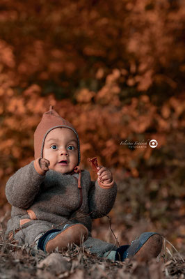 Felicitas Frädrich Fotografie – Babyfotoshooting im Herbst