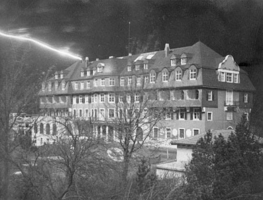 Aufnahme des Sanatoriums vom Dezember 1944