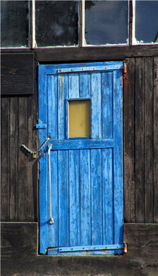 die blaue Tür