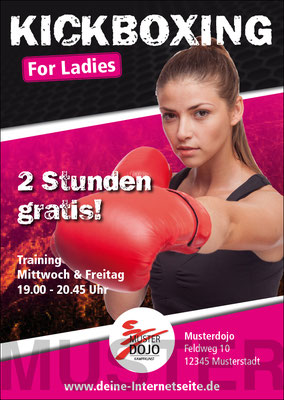 Kickbox Frau 2
