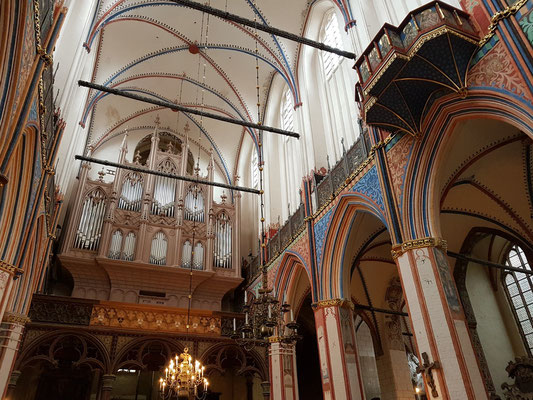 Gotische Kirche Sankt Nikolai, 1276 erstmals urkundlich erwähnt, Buchholz-Orgel 2007