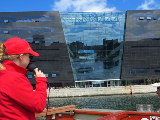 Blick auf die die Königliche Bibliothek (Den Sorte Diamant = der schwarze Diamant)