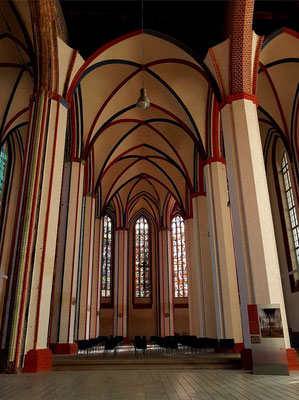 St. Marienkirche, heute ein Kulturzentrum, Chorraum