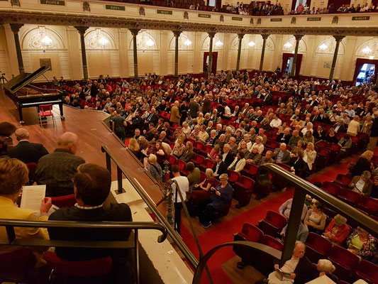 Blick von meinem Sitzplatz: Podium Zuid, Reihe 5, Sitz 16 (57 €, 65+, Category 1)