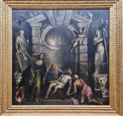 TIZIANO VECELLIO Pietà, 1575/76