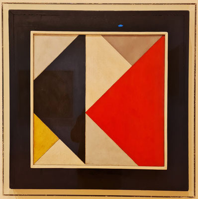 Theo van Doesburg: Counter Composition XIII, Oil on canvas 1925-26