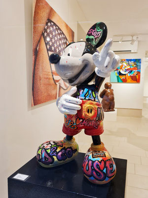 Peppone  Mickey Street, Edizione  Originale 8EX + 4PA, 67 cm. BelAirFineArt Gallery