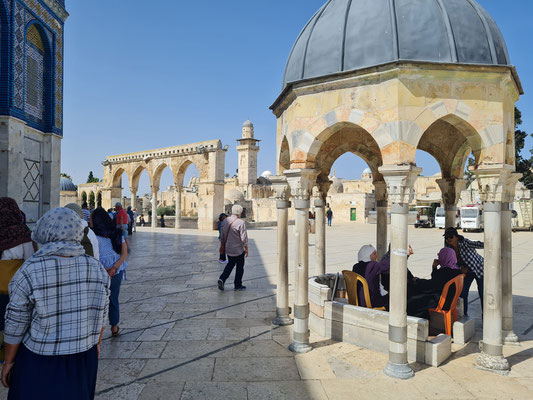 Nahe der  Al-Aqsa-Moschee