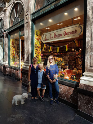 La Belgique Gourmande in den Galeries Royales Saint Hubert 