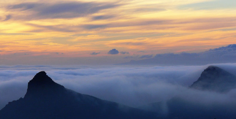 Blick von La Escalona nach SW auf den Roque del Conde