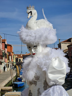 Karneval auf der Insel Murano