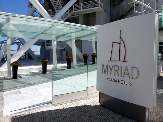 Hotel Myriad Lissabon, Eingang