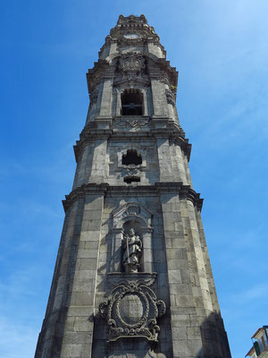 Torre dos Clérigos, 76 m hoher Glockenturm der Clérigos-Kirche, der bestiegen werden kann