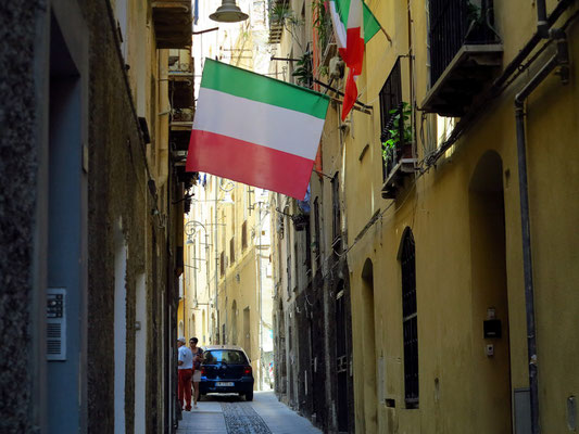 In der Altstadt von Cagliari