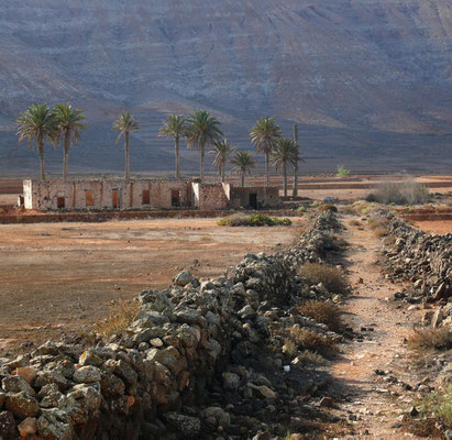 La Oliva, Ruine in der Nähe der Casa de los Coroneles